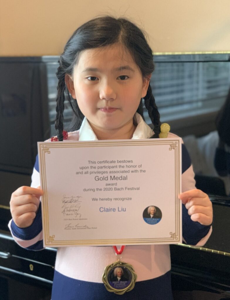 Claire Liu, gold medal