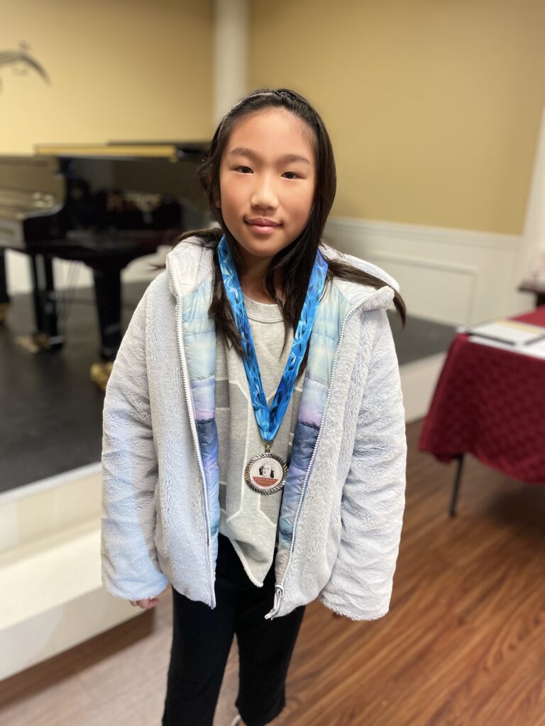 Anabelle Lo, Silver Medalist at Bach Festival