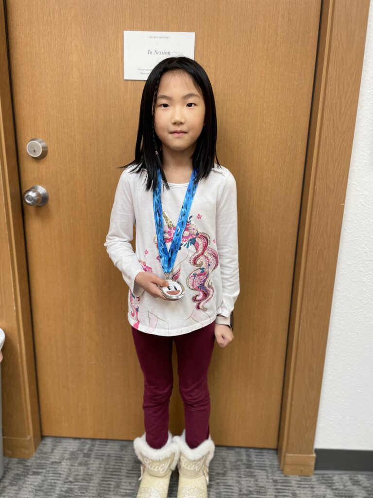 Lena Fujita, Silver medalist, Bach Festival