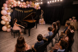 birthday party at Bellevue Academy of Arts & Music